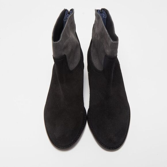 Zadig & Voltaire Black Suede Ankle Boots Size 36 - Picture 3 of 4